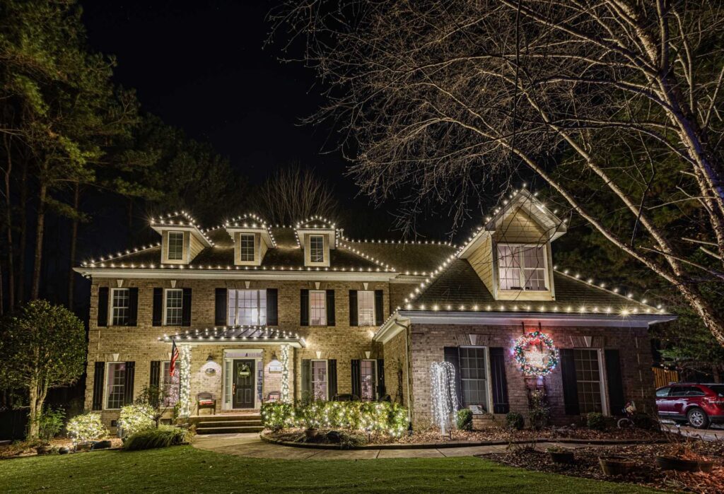 Custom Christmas Lights for Decatur Properties